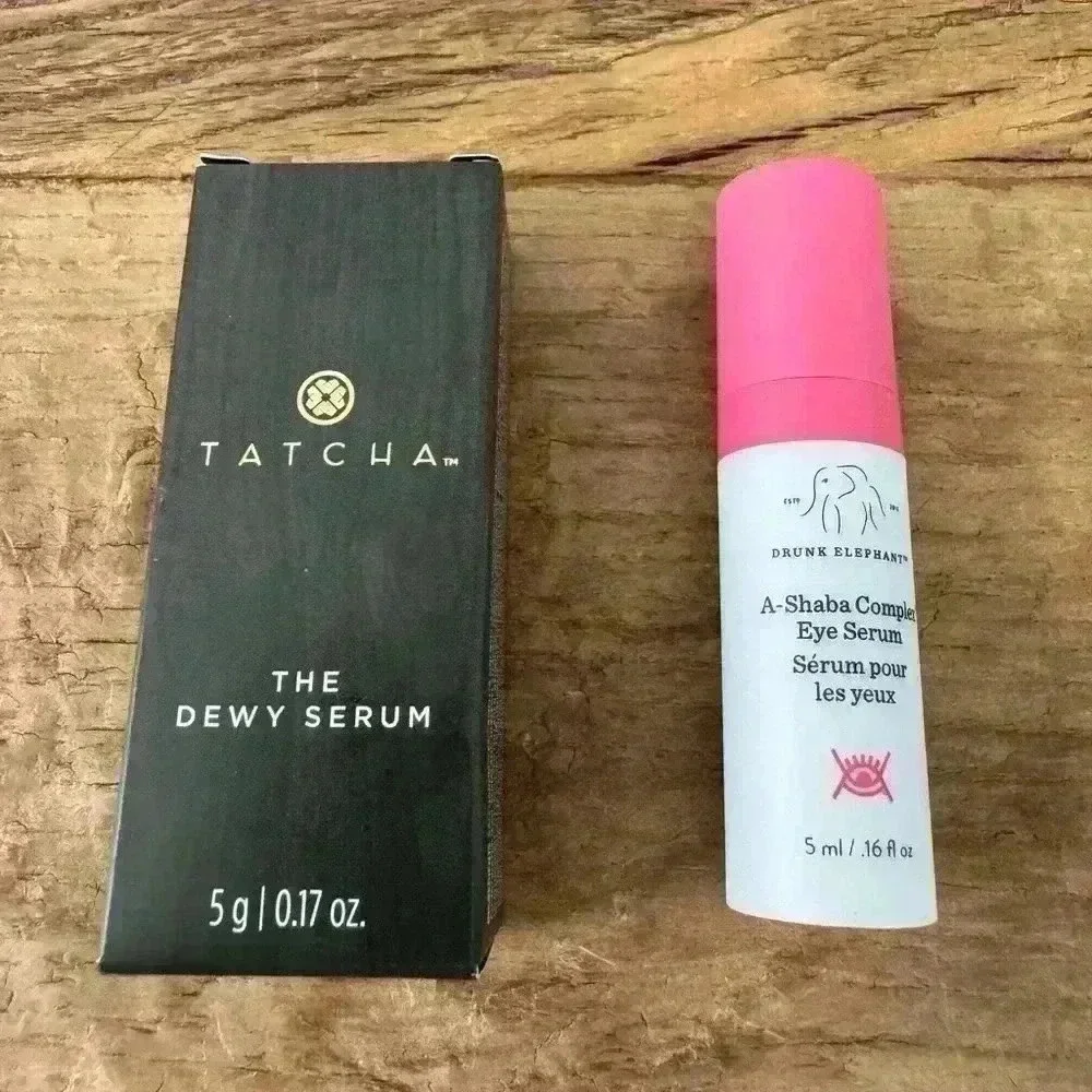 🚨BUNDLE🚨 Drunk Elephant A-Shaba Complex Eye Serum & Tatcha Dewy Serum!!